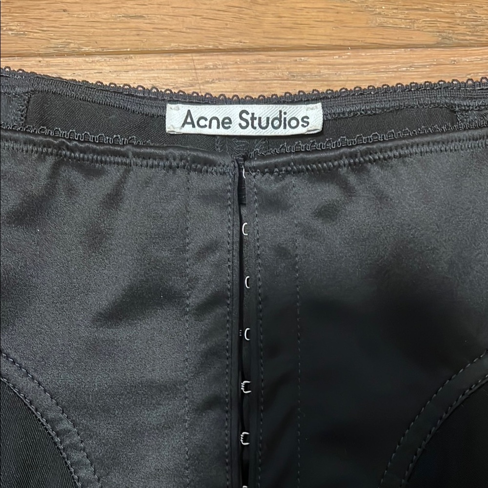 Acne Studios Black Porscha Capris